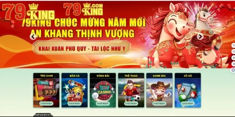 Trang Chủ 8 Thông tin tổng quan về sân chơi trực tuyến 79king